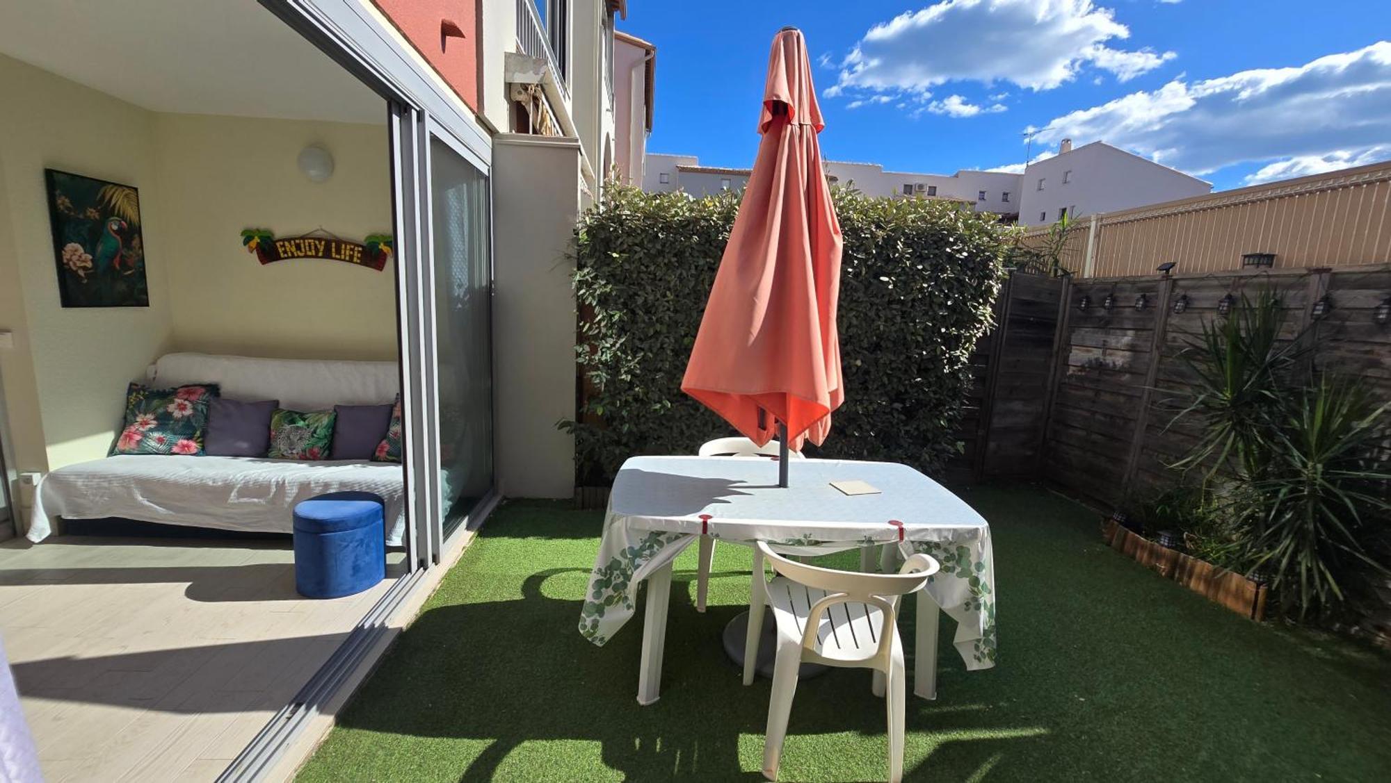 Joli T2 Avec Jardin Plage Richelieu - 6 Personnes Agde Εξωτερικό φωτογραφία